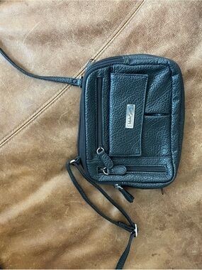Multisac Pebbled Leather Crossbody Belt Bag for Men